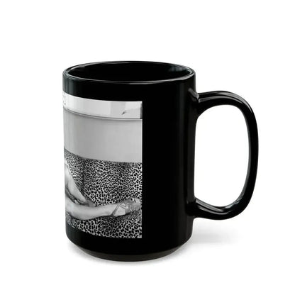Carmen Miranda #06 (Vintage Female Icon) Black Coffee Mug - Go Mug Yourself
