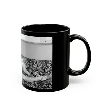 Carmen Miranda #06 (Vintage Female Icon) Black Coffee Mug - Go Mug Yourself