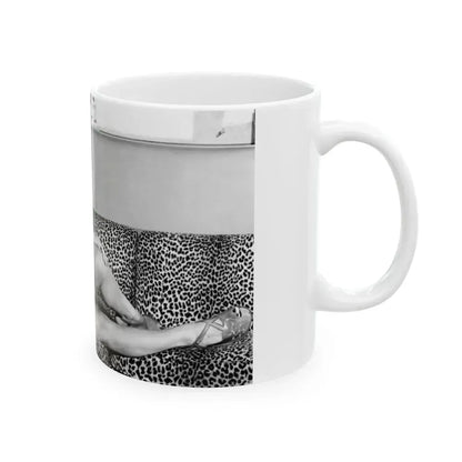 Carmen Miranda #06 (Vintage Female Icon) White Coffee Mug - Go Mug Yourself