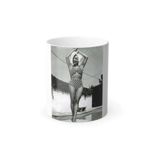 Carmen Miranda #07 (Vintage Female Icon) Color Changing Mug 11oz 11oz - Go Mug Yourself