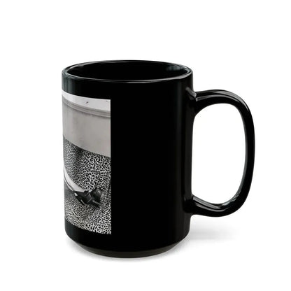 Carmen Miranda #09 (Vintage Female Icon) Black Coffee Mug - Go Mug Yourself