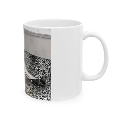 Carmen Miranda #09 (Vintage Female Icon) White Coffee Mug - Go Mug Yourself