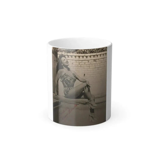 Carmen Miranda #10 (Vintage Female Icon) Color Changing Mug 11oz 11oz - Go Mug Yourself