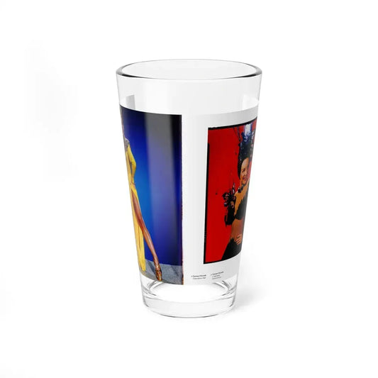 Carmen Miranda #12 - Hollywood In Kodachrome 1940-1949 Book - 2 Pages & 2 Color Photos (Vintage Female Icon) Pint Glass 16oz 16oz - Go Mug Yourself