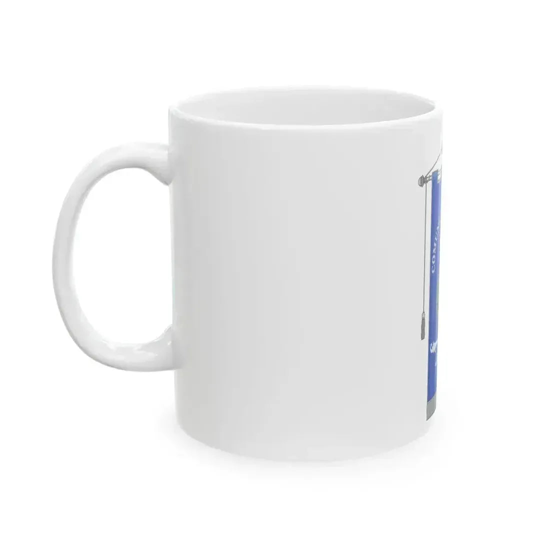 Carmignano Italia-Gonfalone (Italy) White Coffee Mug - Go Mug Yourself