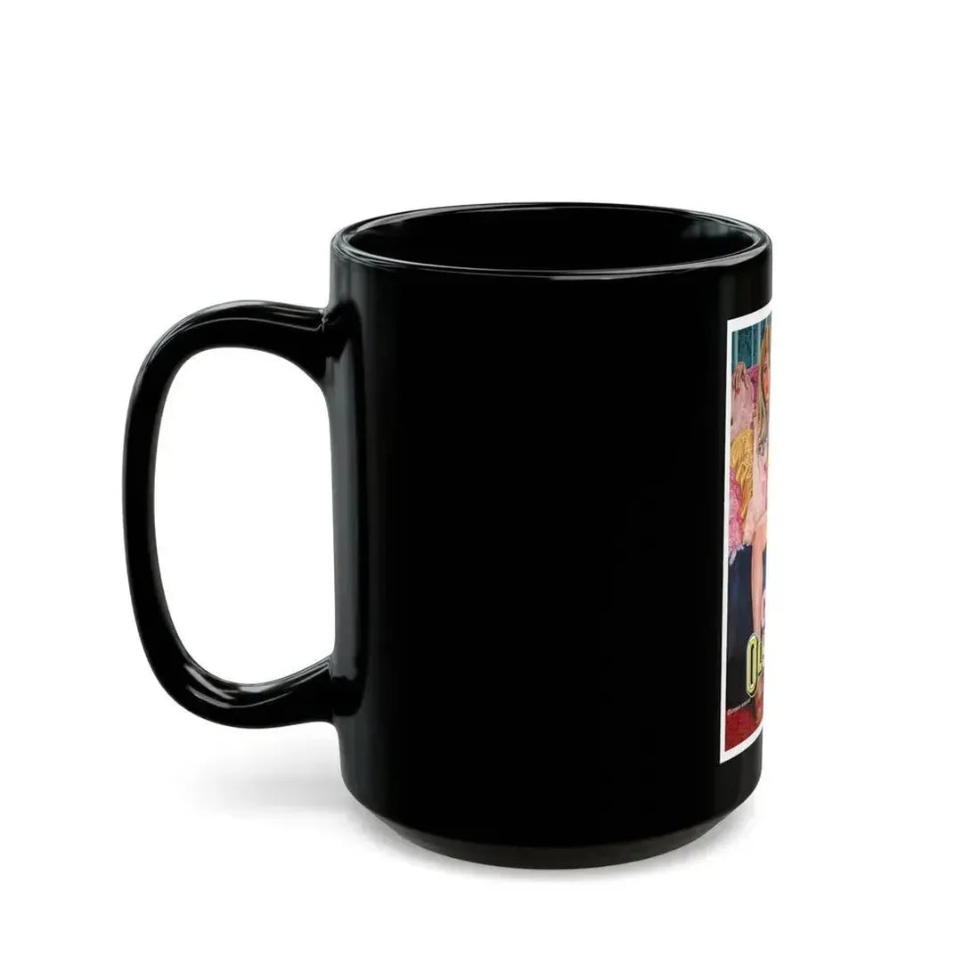 CARNAL OLYMPICS 1983 Movie Poster - Black Coffee Mug - Go Mug Yourself