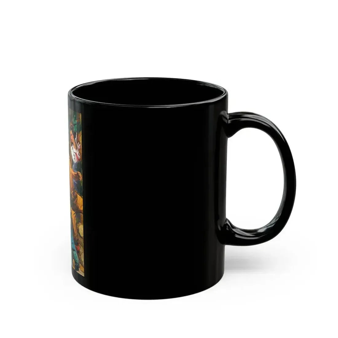 Carnival Boat, movie poster illustration, 1932 - Black Coffee Mug - Go Mug Yourself
