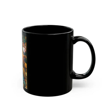Carnival Boat, movie poster illustration, 1932 - Black Coffee Mug - Go Mug Yourself