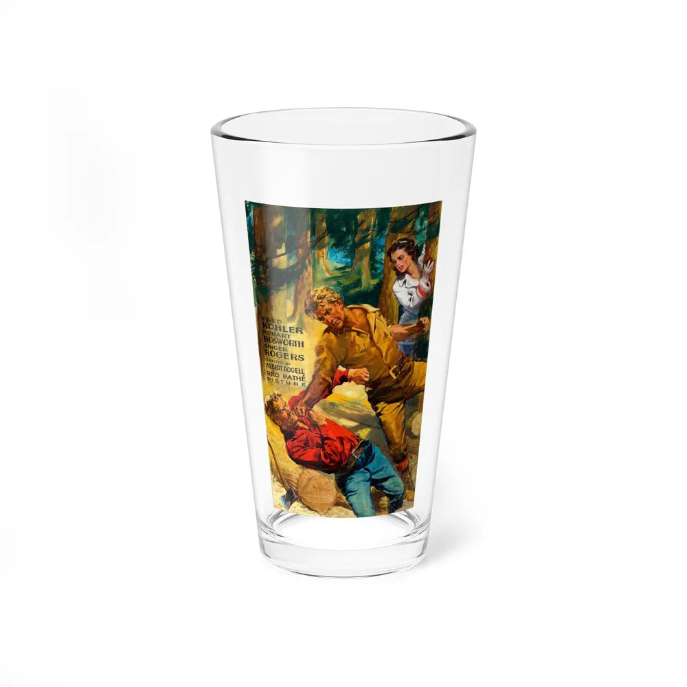 Carnival Boat, movie poster illustration, 1932 (Magazine Illustration) Pint Glass 16oz-16oz-Go Mug Yourself