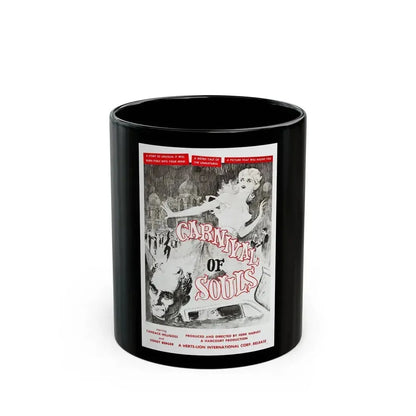 CARNIVAL OF SOULS (2) 1962 Movie Poster - Black Coffee Mug 11oz - Go Mug Yourself