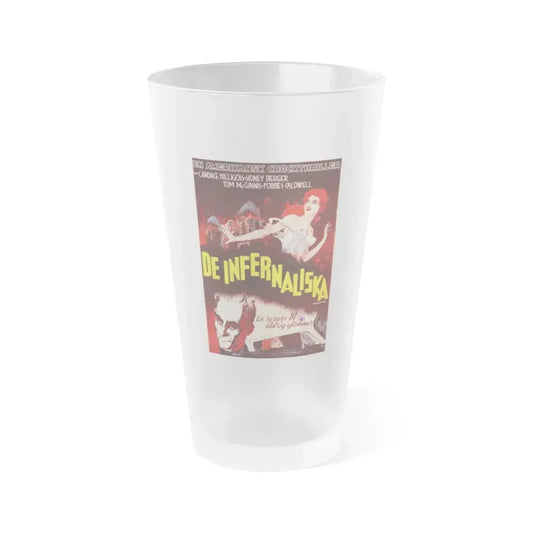 CARNIVAL OF SOULS (POLISH) 1962 Movie Poster - Frosted Pint Glass 16oz 16oz Frosted - Go Mug Yourself