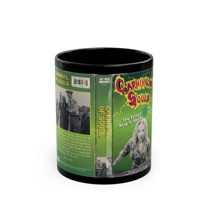 CARNIVAL OF SOULS (VHS COVER) - Black Coffee Mug 11oz - Go Mug Yourself