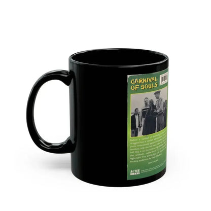 CARNIVAL OF SOULS (VHS COVER) - Black Coffee Mug - Go Mug Yourself