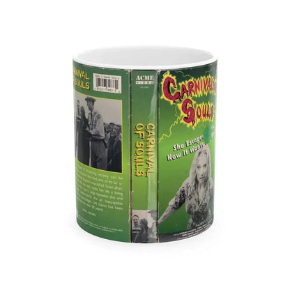 CARNIVAL OF SOULS (VHS COVER) - White Coffee Mug 11oz - Go Mug Yourself