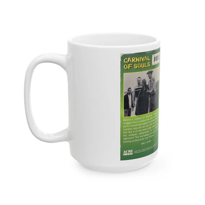 CARNIVAL OF SOULS (VHS COVER) - White Coffee Mug-Go Mug Yourself