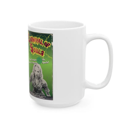 CARNIVAL OF SOULS (VHS COVER) - White Coffee Mug-Go Mug Yourself