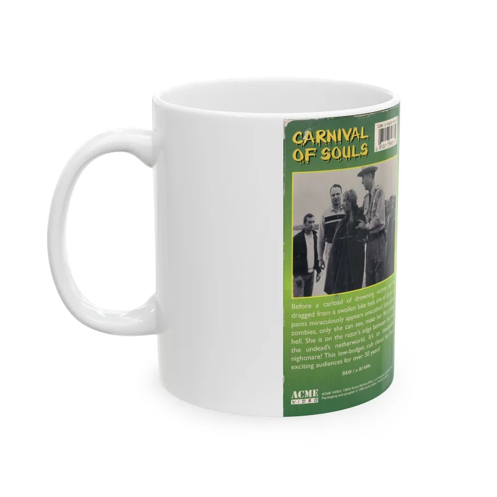 CARNIVAL OF SOULS (VHS COVER) - White Coffee Mug-Go Mug Yourself