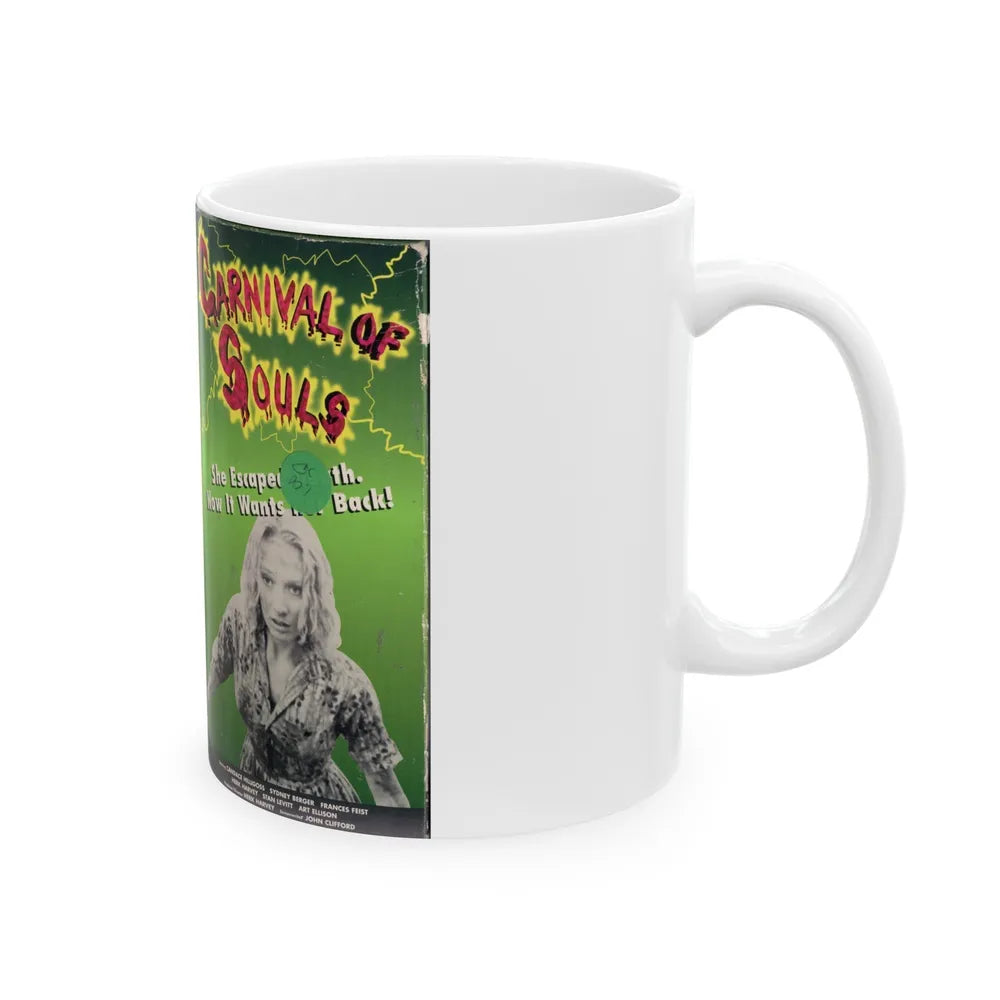 CARNIVAL OF SOULS (VHS COVER) - White Coffee Mug-Go Mug Yourself