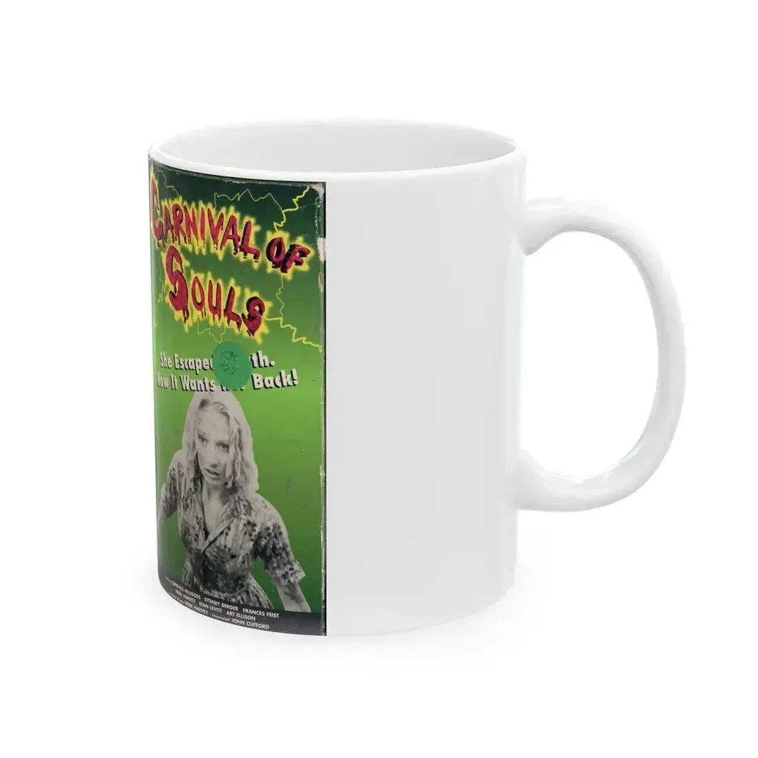 CARNIVAL OF SOULS (VHS COVER) - White Coffee Mug - Go Mug Yourself