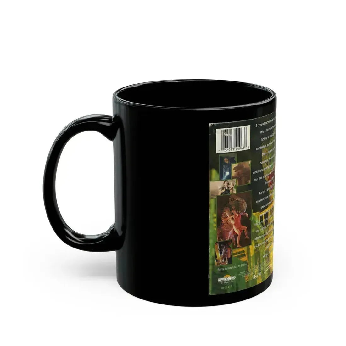 CARNOSAUR 2 (VHS COVER) - Black Coffee Mug - Go Mug Yourself