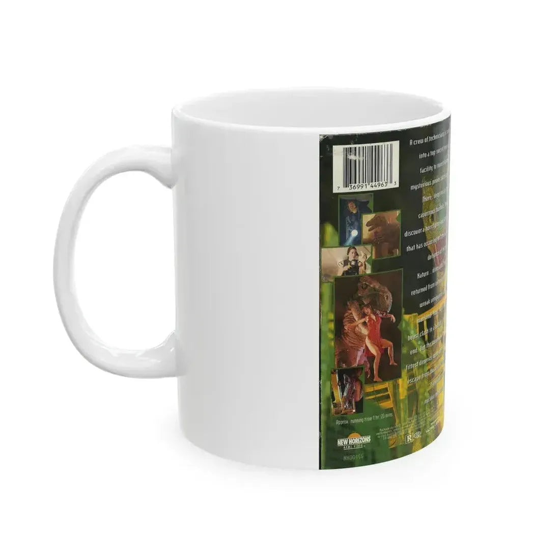 CARNOSAUR 2 (VHS COVER) - White Coffee Mug - Go Mug Yourself