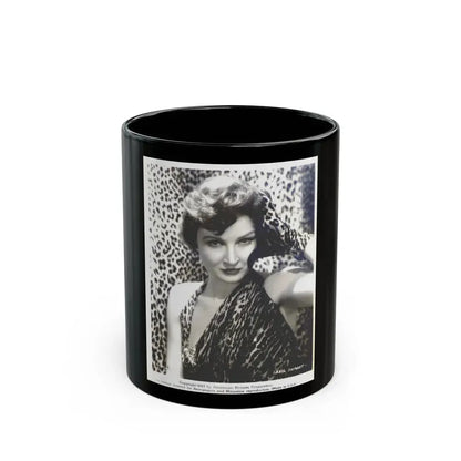 Carol Ohmart #03 (Vintage Female Icon) Black Coffee Mug 11oz - Go Mug Yourself