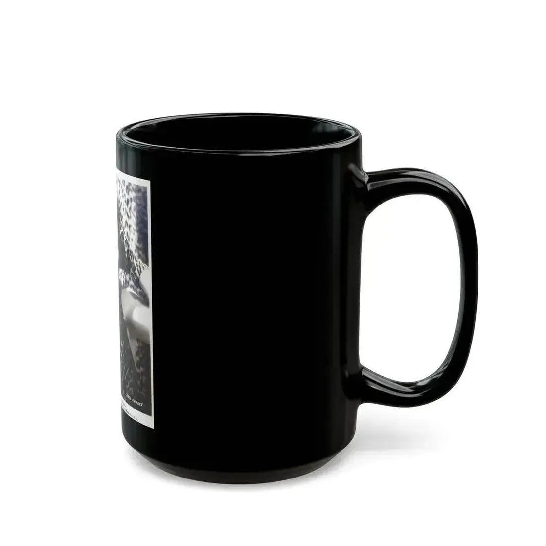 Carol Ohmart #03 (Vintage Female Icon) Black Coffee Mug - Go Mug Yourself