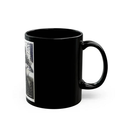 Carol Ohmart #03 (Vintage Female Icon) Black Coffee Mug - Go Mug Yourself