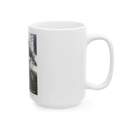 Carol Ohmart #03 (Vintage Female Icon) White Coffee Mug - Go Mug Yourself