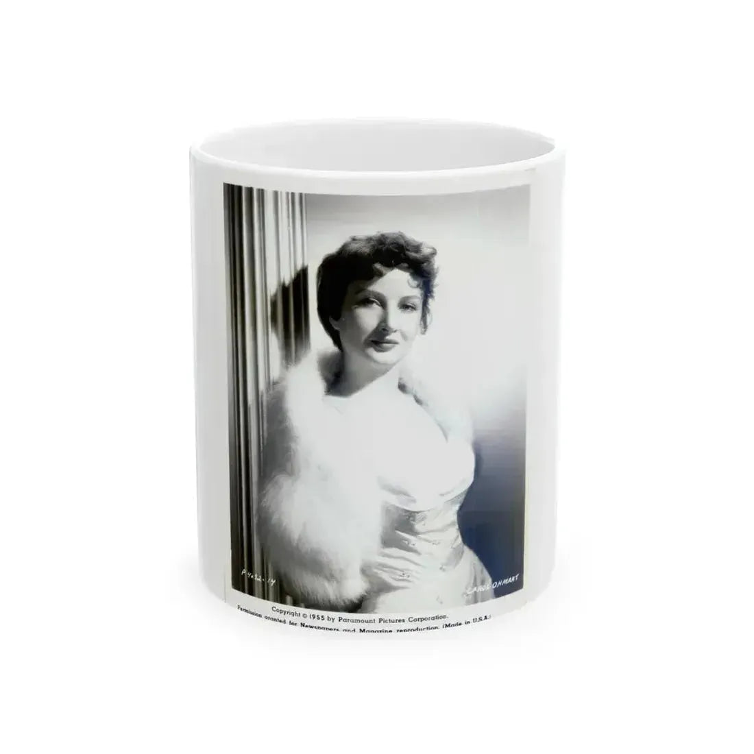 Carol Ohmart #04 (Vintage Female Icon) White Coffee Mug 11oz - Go Mug Yourself