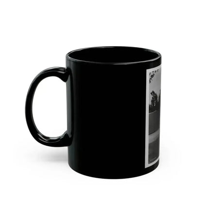 Carol Ohmart #05 (Vintage Female Icon) Black Coffee Mug - Go Mug Yourself
