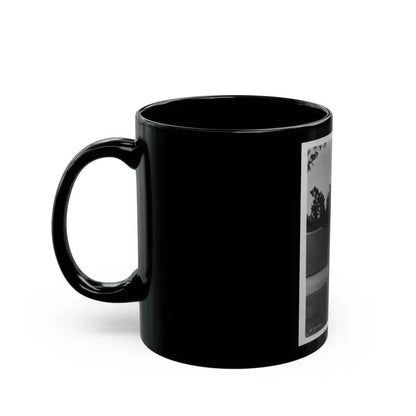 Carol Ohmart #05 (Vintage Female Icon) Black Coffee Mug - Go Mug Yourself