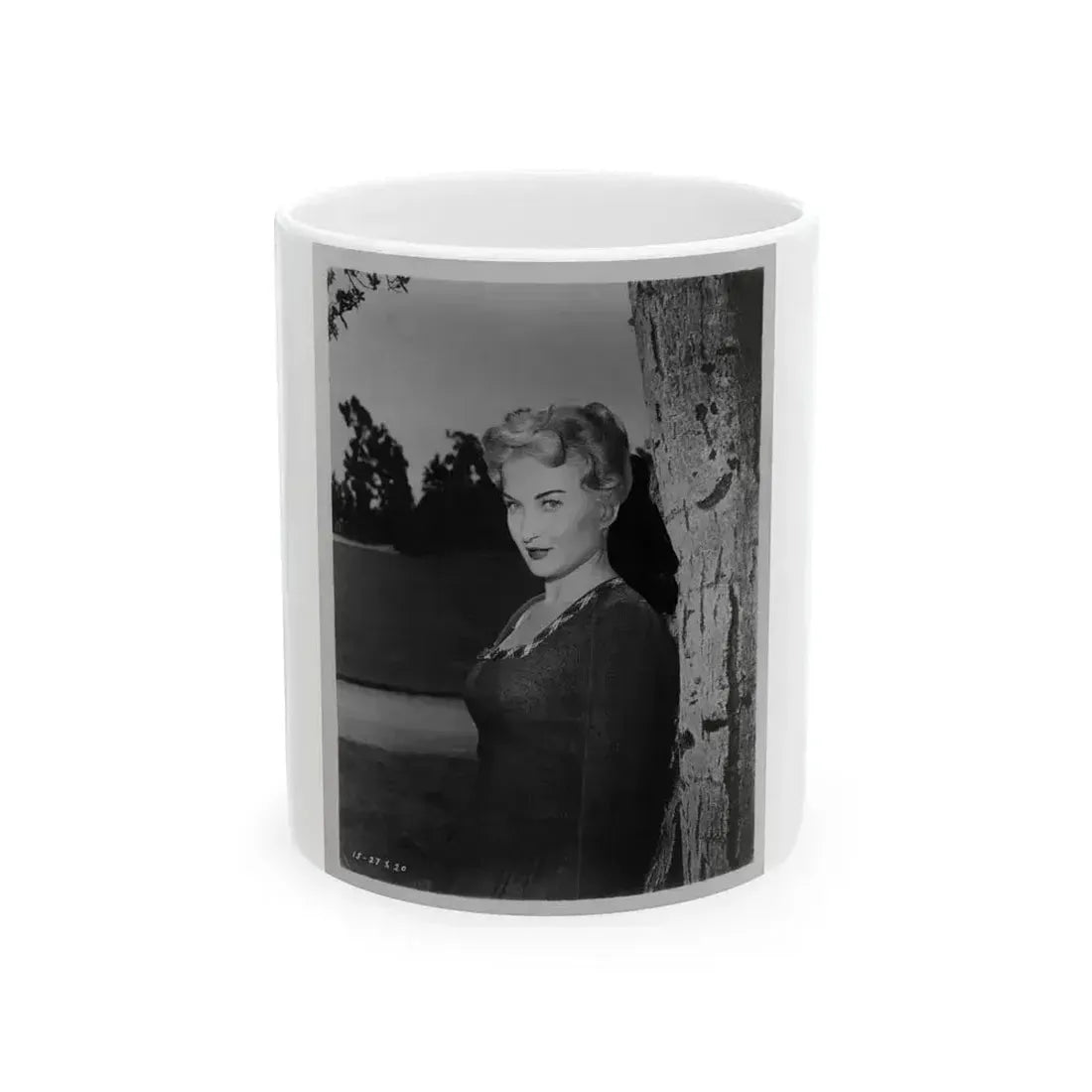 Carol Ohmart #05 (Vintage Female Icon) White Coffee Mug 11oz - Go Mug Yourself