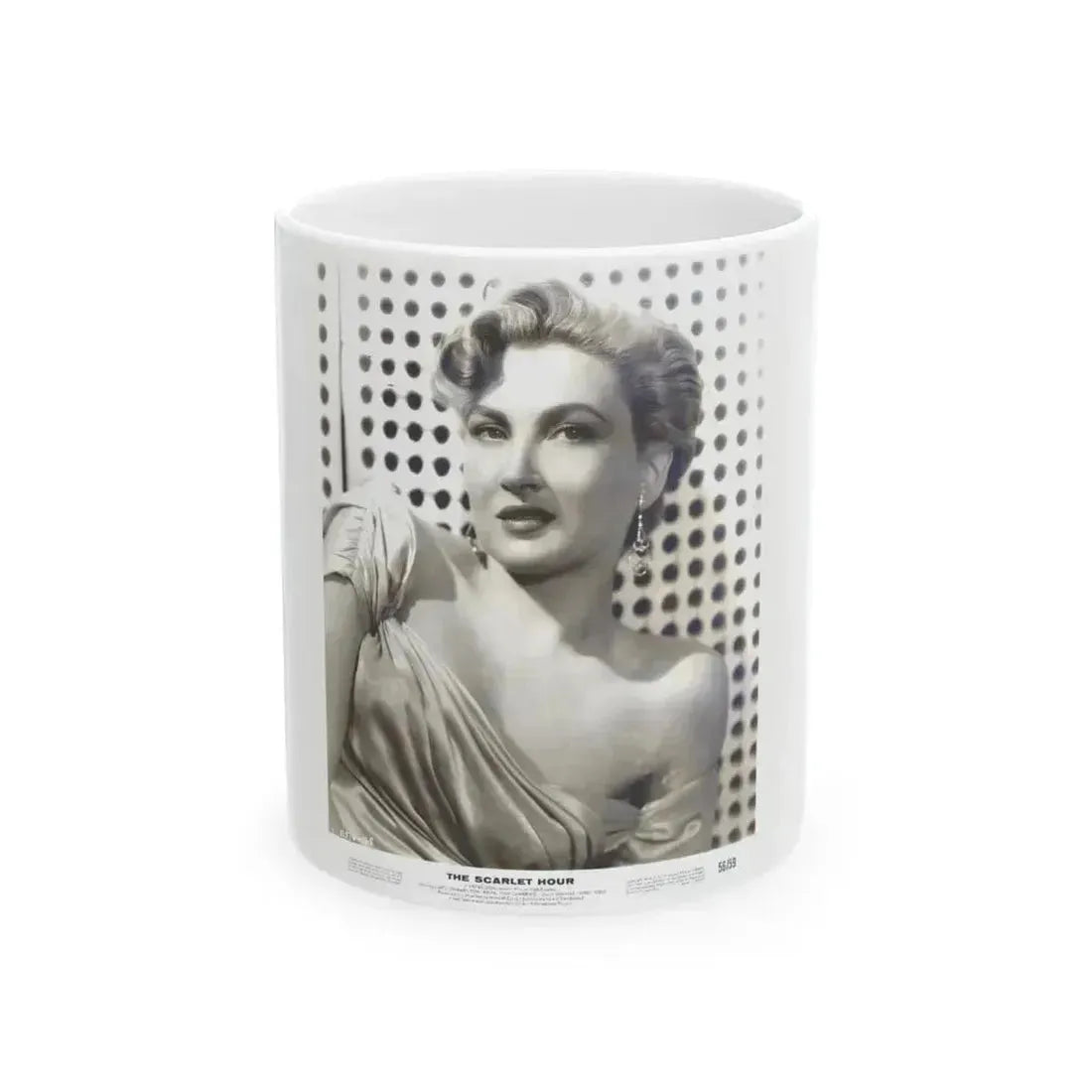 Carol Ohmart #06 (Vintage Female Icon) White Coffee Mug 11oz - Go Mug Yourself