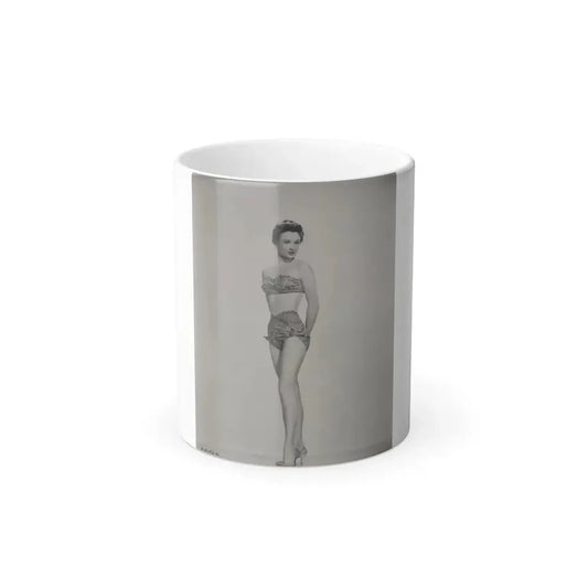 Carol Ohmart #08 - Negative Struck 50's Era Pin-Up Photo High Quality Re-Print (Vintage Female Icon) Color Changing Mug 11oz 11oz - Go Mug Yourself