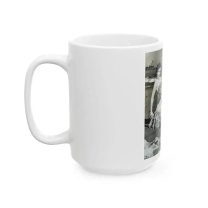 Carol Ohmart #09 (Vintage Female Icon) White Coffee Mug - Go Mug Yourself