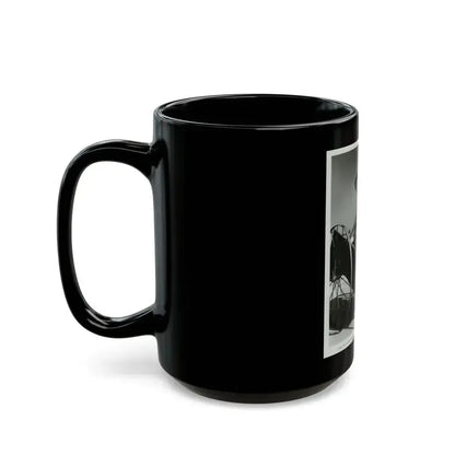 Carol Ohmart #11 (Vintage Female Icon) Black Coffee Mug - Go Mug Yourself