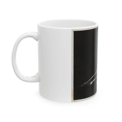 Carol Ohmart #12 - Vintage B&W 8x10 Vargas Original 1955 or 1956 Full Body Glamour Photo (Vintage Female Icon) White Coffee Mug - Go Mug Yourself