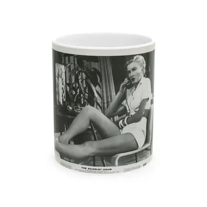 Carol Ohmart #14 (Vintage Female Icon) White Coffee Mug 11oz - Go Mug Yourself