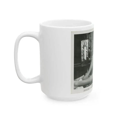 Carol Ohmart #14 (Vintage Female Icon) White Coffee Mug - Go Mug Yourself