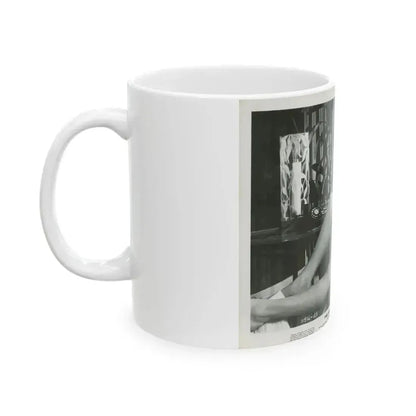 Carol Ohmart #14 (Vintage Female Icon) White Coffee Mug - Go Mug Yourself