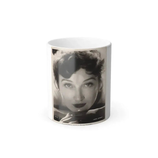 Carol Ohmart #25 (Vintage Female Icon) Color Changing Mug 11oz 11oz - Go Mug Yourself