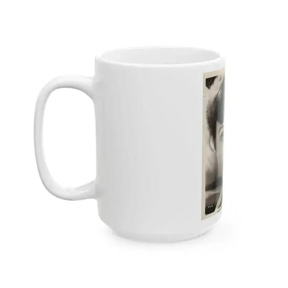 Carol Ohmart #25 (Vintage Female Icon) White Coffee Mug - Go Mug Yourself
