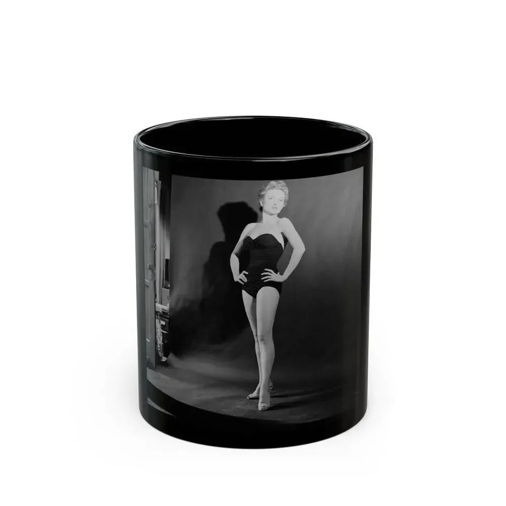 Carol Ohmart #27 (Vintage Female Icon) Black Coffee Mug 11oz - Go Mug Yourself