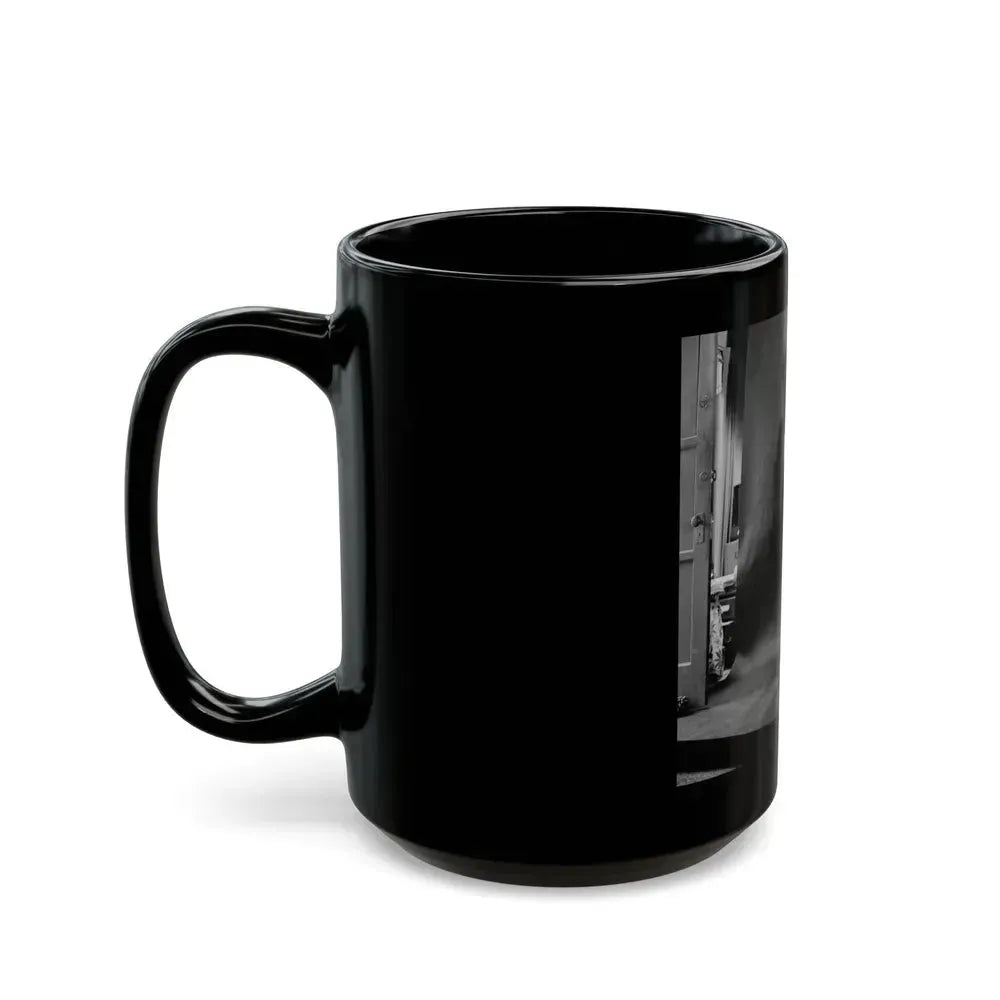 Carol Ohmart #27 (Vintage Female Icon) Black Coffee Mug - Go Mug Yourself