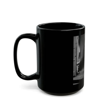 Carol Ohmart #27 (Vintage Female Icon) Black Coffee Mug - Go Mug Yourself