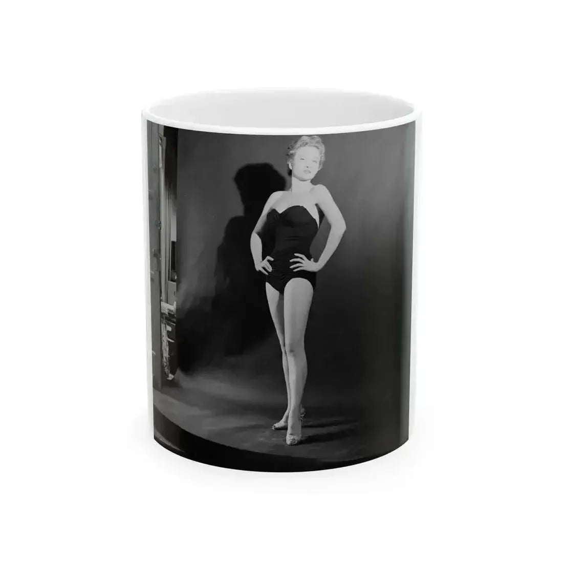 Carol Ohmart #27 (Vintage Female Icon) White Coffee Mug 11oz - Go Mug Yourself