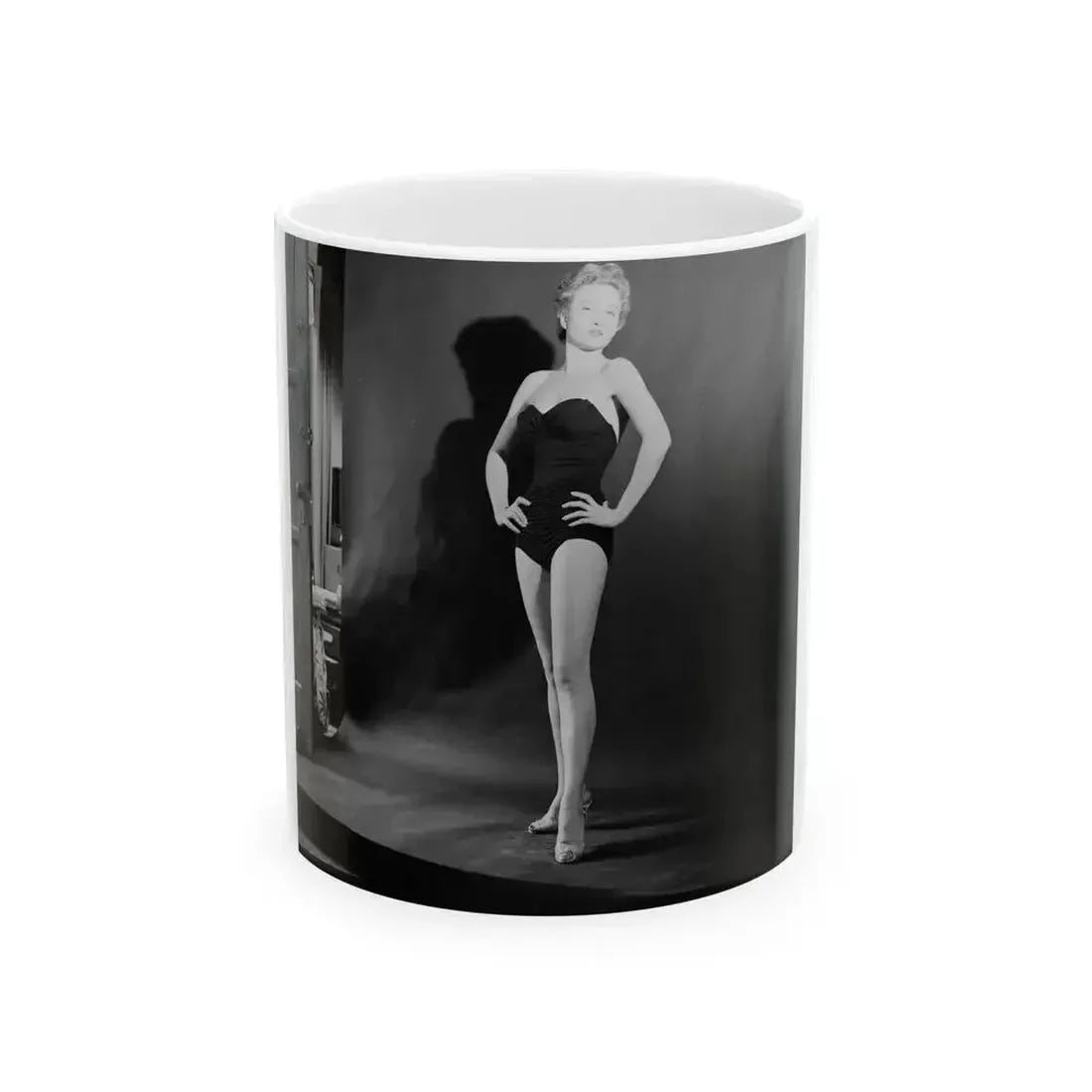 Carol Ohmart #27 (Vintage Female Icon) White Coffee Mug 11oz - Go Mug Yourself