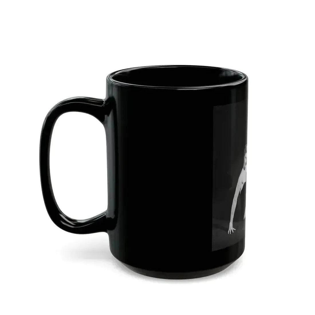 Carol Ohmart #28 (Vintage Female Icon) Black Coffee Mug - Go Mug Yourself