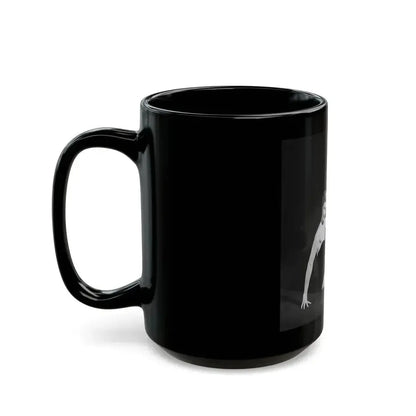 Carol Ohmart #28 (Vintage Female Icon) Black Coffee Mug - Go Mug Yourself